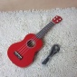 21寸尤克里里EQ 007大红电箱 彩琴ukulele乌克丽丽 四弦小吉他